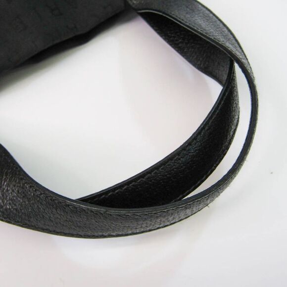 Bulgari Logo Mania Black Canvas Handbag (Pre-Owned) - Picture 3 of 11